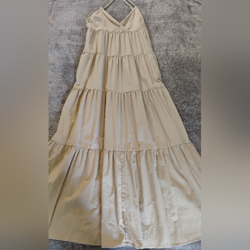 House Of Harlow X Revolve Janae Tiered Dress Rich Tan